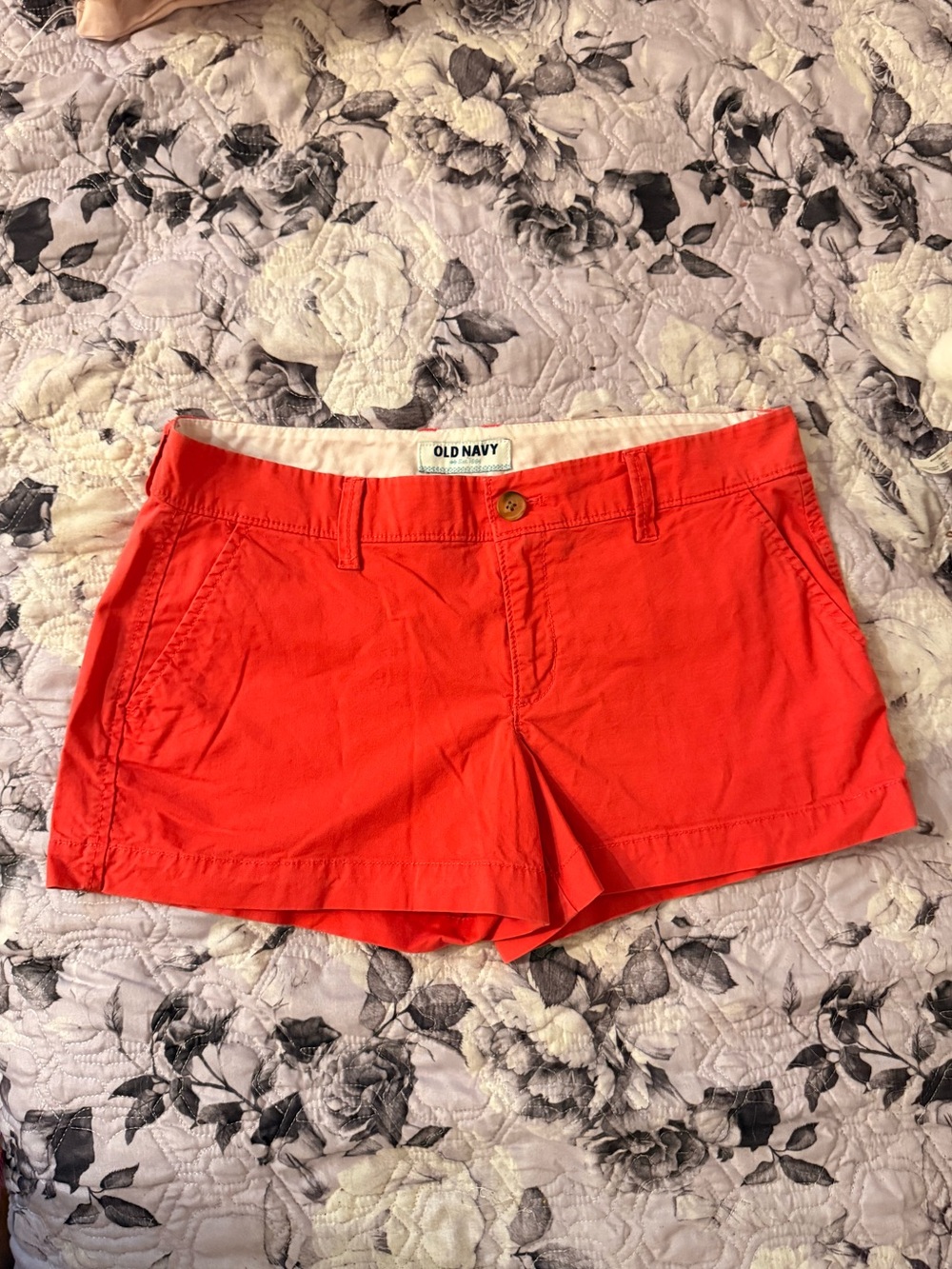 Old Navy Orange-ish Red Women's Chino Shorts